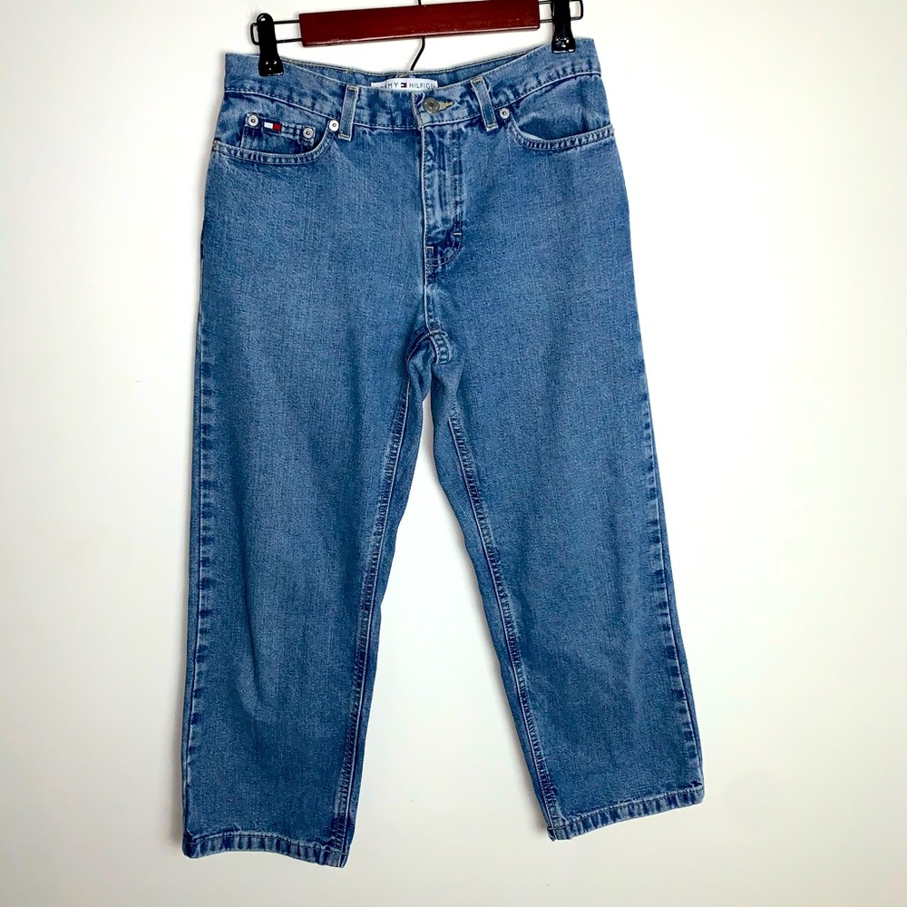 Tommy Hilfiger Vintage Y2K Cropped Straight Jeans